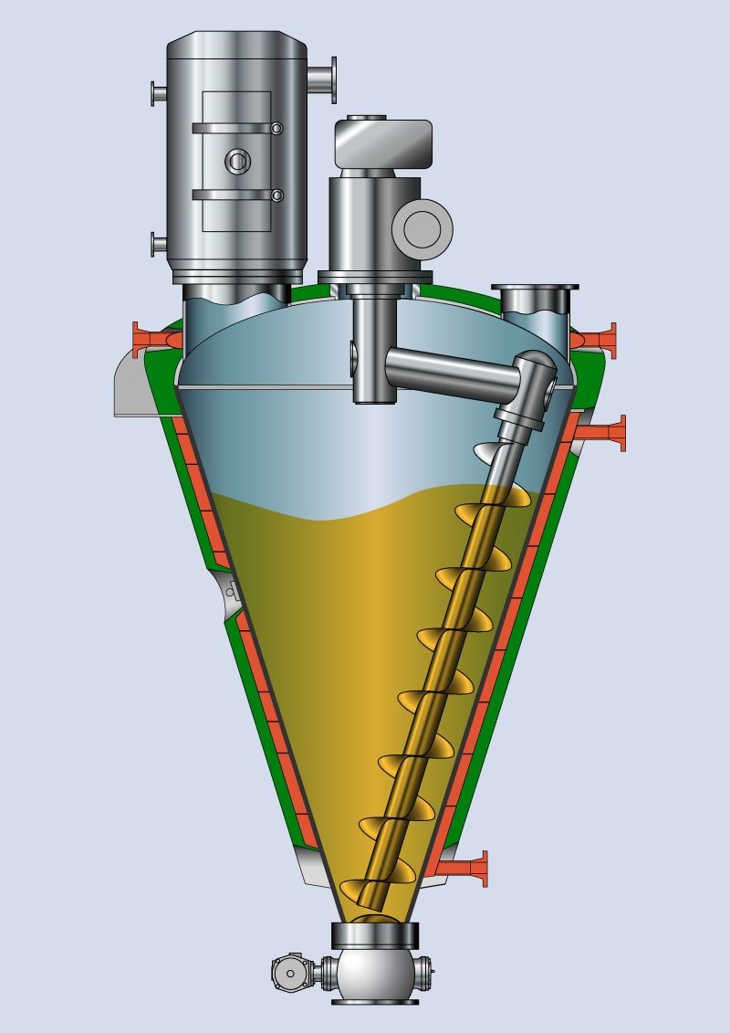单锥真空干燥机